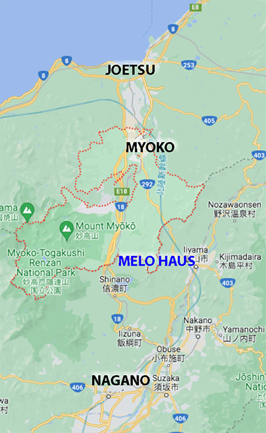 melo haus map